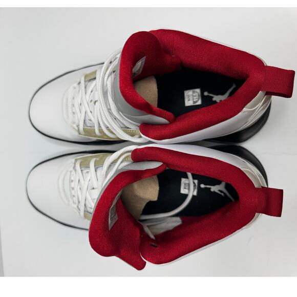 Nike Air Jordan "Maxin" 200 White/Gym Red Basketball Sneakers Men’s 11.5 - Picture 6 of 7